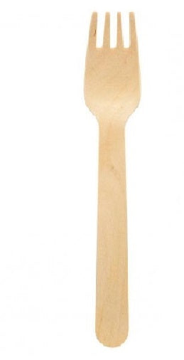 FORCHETTA LEGNO 160mm 100pz MS DUNI (1 pz) COD 187667